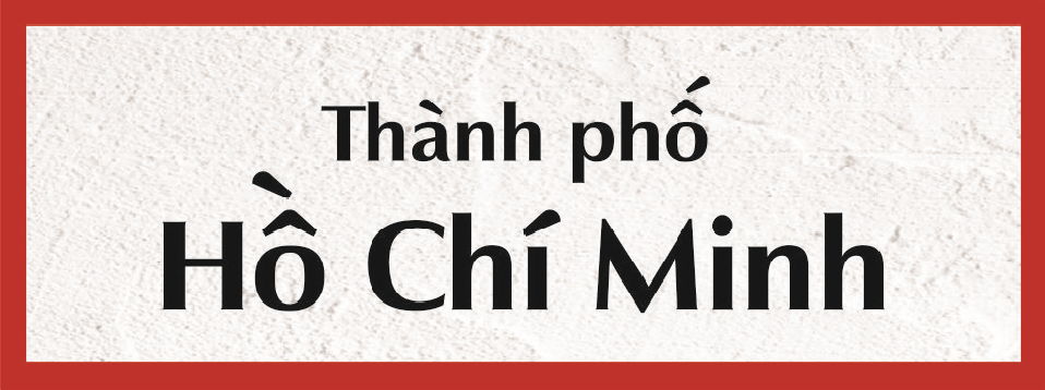 Placa HO CHI MINH
