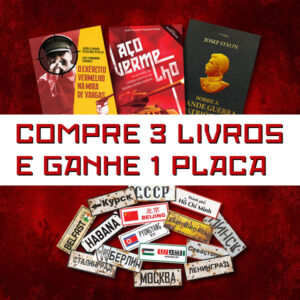 Compre 3 livros e ganhe 1 placa