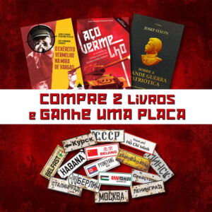 Compre 2 livros e ganhe 1 placa